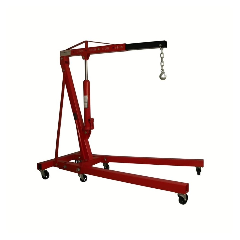 Chèvre d'atelier Grue de levage hydraulique pliante 2 Tonnes