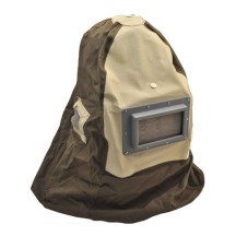 Masque sablage Sableuse Cagoule souple Casque de Protection rigide de chantier