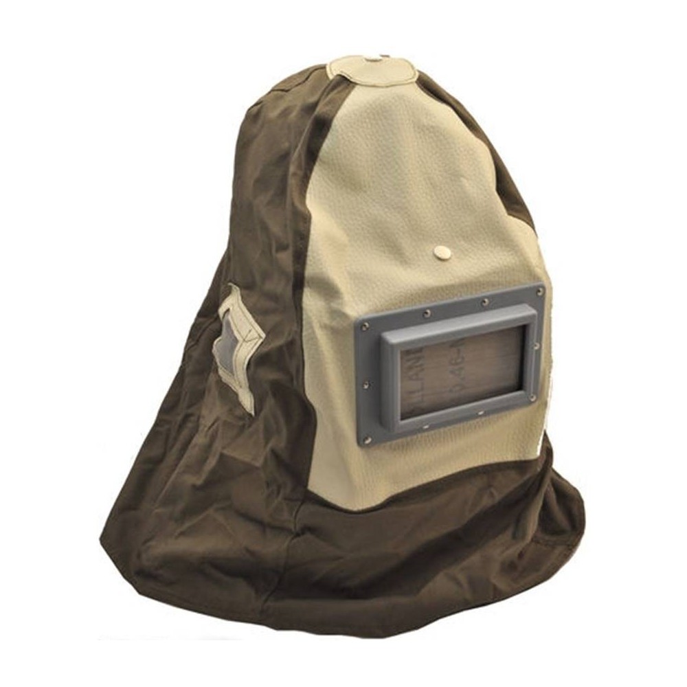 Masque sablage Sableuse Cagoule souple Casque de Protection rigide de chantier