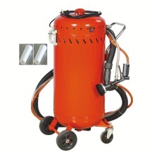 Sableuse Aérogommeuse mobile sur Roulettes 56,70L