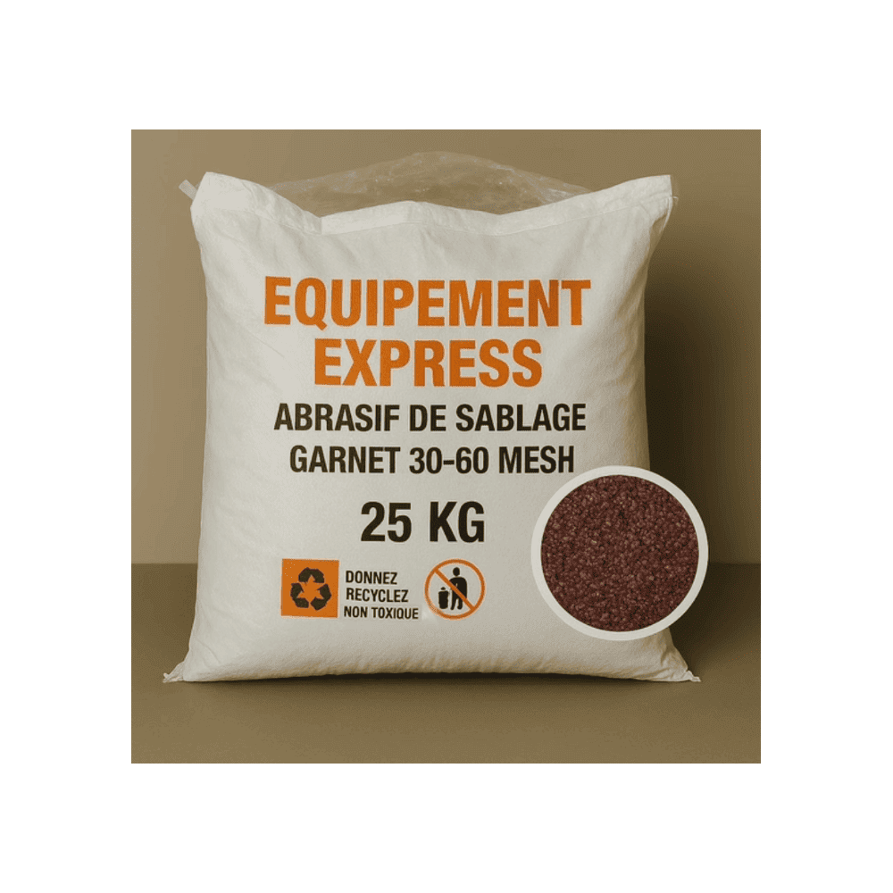Sac 25 kg Sable Abrasif Garnet Mesh 30-60A