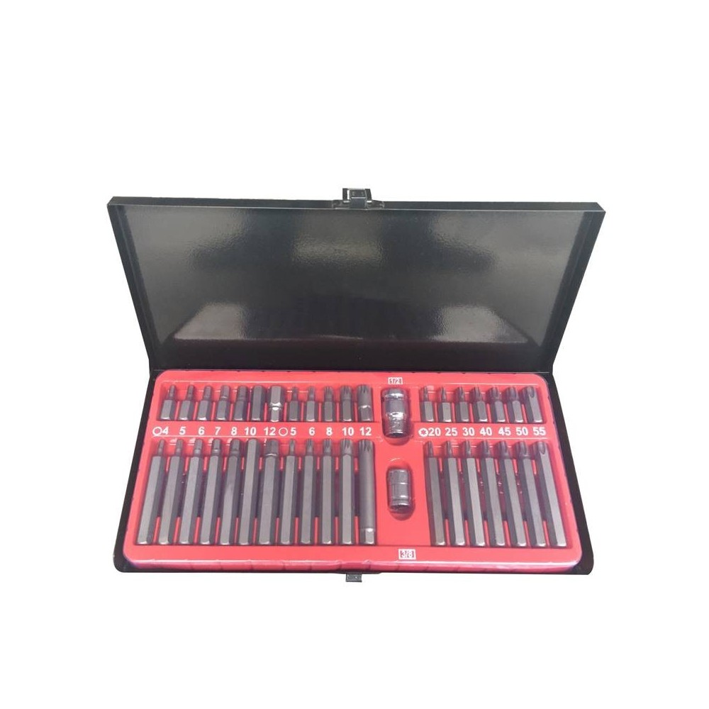Coffret 40 Embouts mâles Allen et Torx Chrome Vanadium zxn