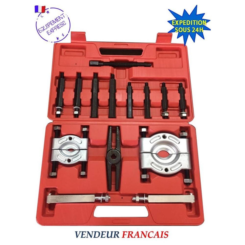 Coffret Arrache Rotules - Moyeux Extracteur Roulement / Vilebrequin 14pcs
