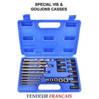 Coffret Extracteur de Vis et Goujons Cassés Arrache Boulons