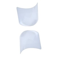 Lot de 2 Visières pour Masque de Protection Cagoule de Sablage