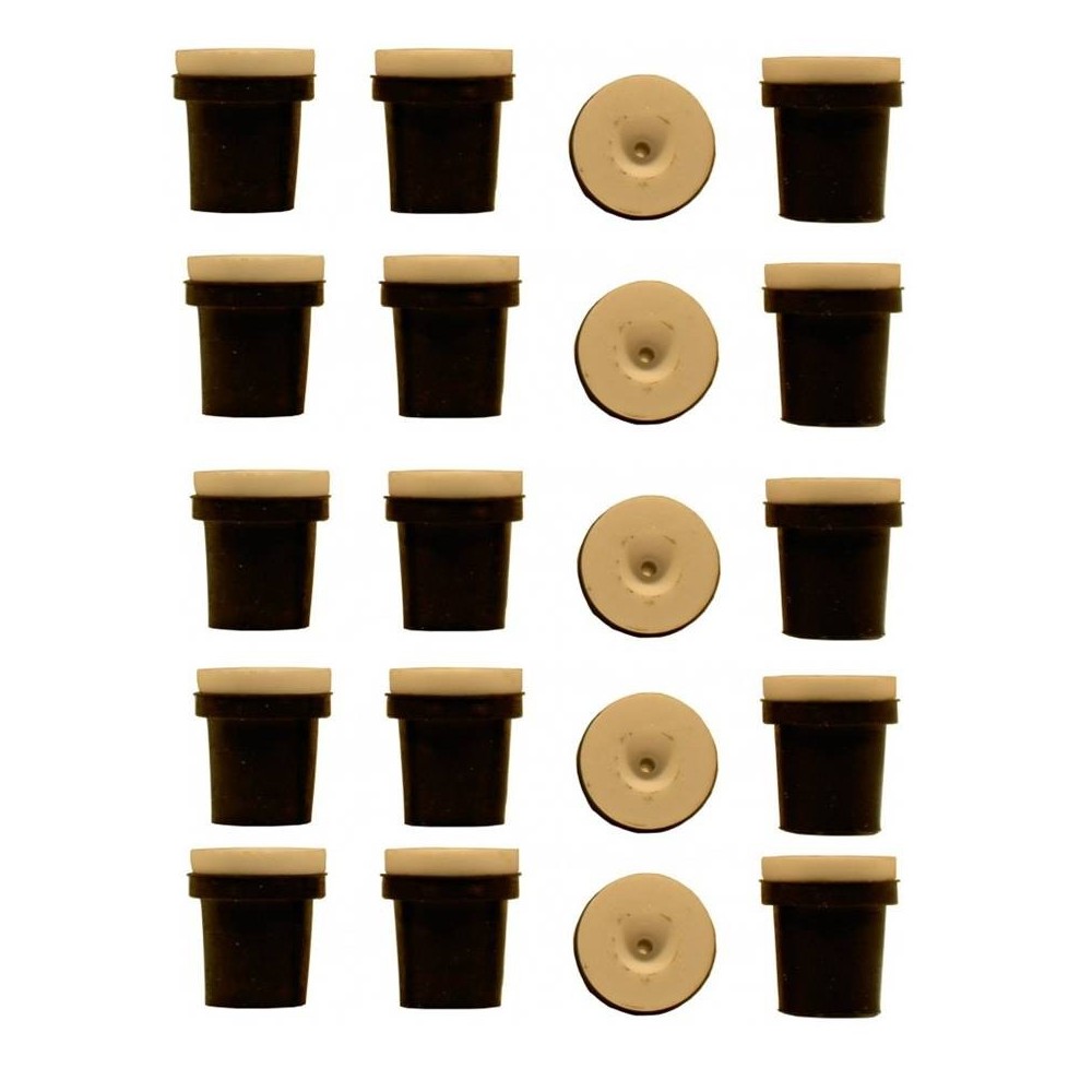 5 jeux de 4 Buses céramique noires pour Pistolet Sableuse : 2mm - 3.5mm
