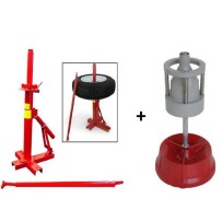 Démonte Pneu manuel Auto 13 à 21'' + Equilibreuse de Roue manuelle portable