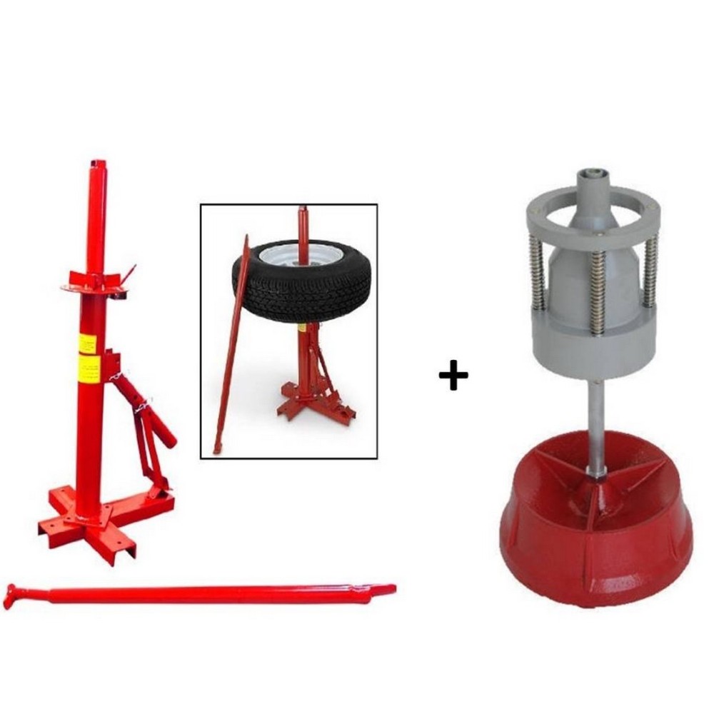 Démonte Pneu manuel Auto 13 à 21'' + Equilibreuse de Roue manuelle portable