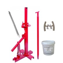 Démonte Pneu manuel Auto 13 à 21" + 2 Protections Jante + Graisse Pneu 1kg