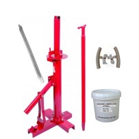Démonte Pneu manuel Auto 13 à 21" + 2 Protections Jante + Graisse Pneu 1kg