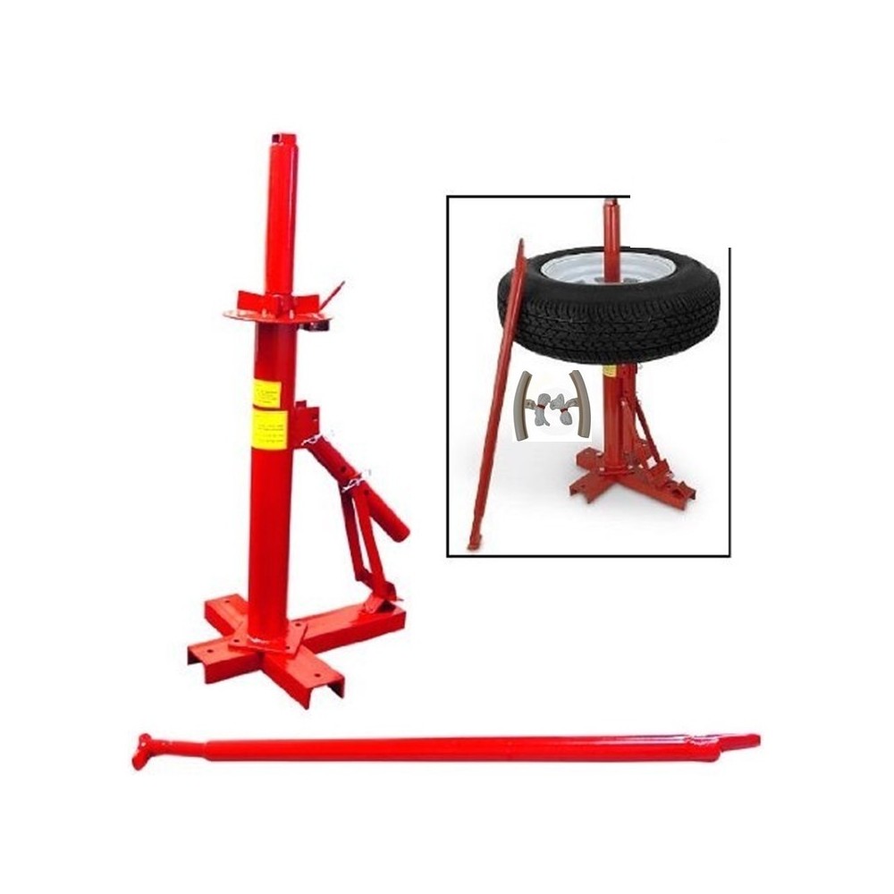 Démonte Pneu manuel Auto 13 à  21" - 4x4 + 1 Paire Protection Jante