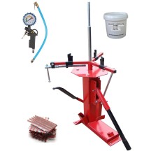 Démonte Pneu manuel Auto Moto jusqu'à + 60 Mèches + 1 Gonfleur + Graisse pneu 1kg