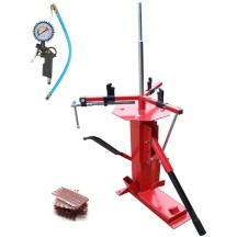Démonte Pneu manuel Auto Moto jusqu'à 21" + 1 Pistolet de Gonflage + 60 Mèches Pneu