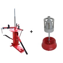 Démonte Pneu manuel Auto Moto jusqu'à 21'' + Equilibreuse de Roue manuelle portable