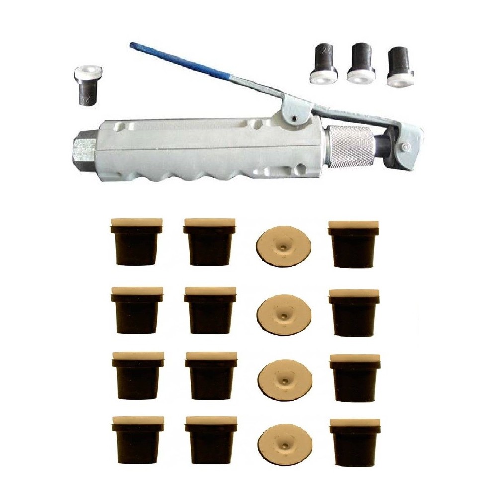 Pistolet Gâchette de sablage pour Sableuse Aérogommeuse mobile + 20 Buses Céramique