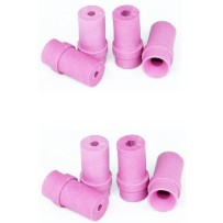 2 jeux de 4 Buses céramique roses pour Pistolet Sableuse Microbilleuse