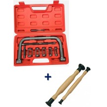 Lot Coffret Compresseur lève Soupape + 2 Rodoirs à  Soupape