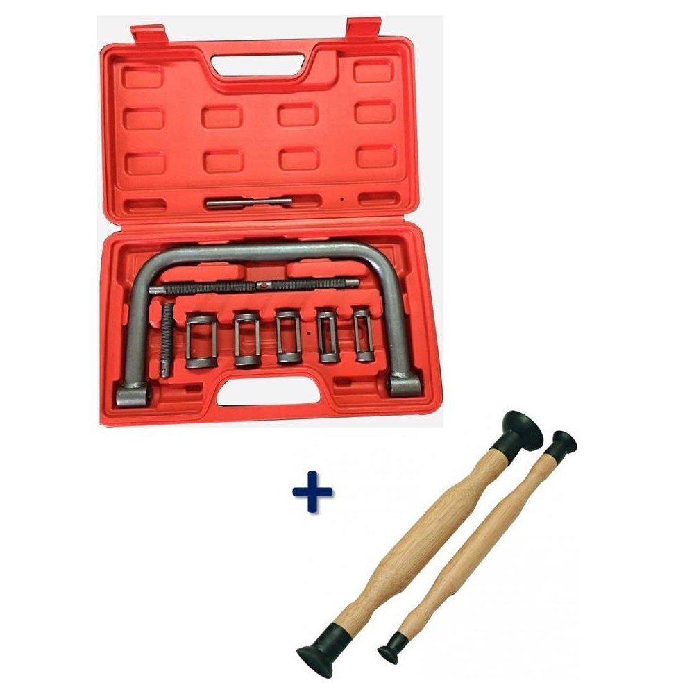 Lot Coffret Compresseur lève Soupape + 2 Rodoirs à  Soupape