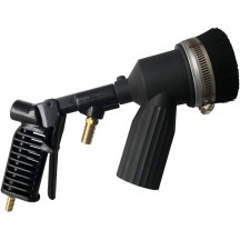 Kit Pistolet sablage + Support + Brosse pour Pistolet Sableuse Aspirateur Combinés