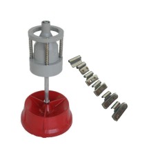 Equilibreuse de Roue Manuelle Portable + 150 Plombs Masses à  Frapper Alu / Aluminium 5-30g