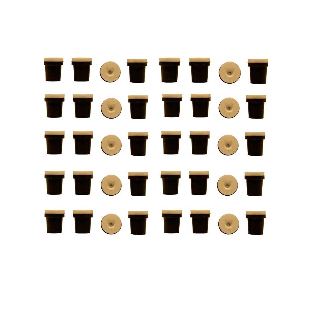 10 jeux de 4 Buses céramique noires pour Pistolet Sableuse 3,5mm